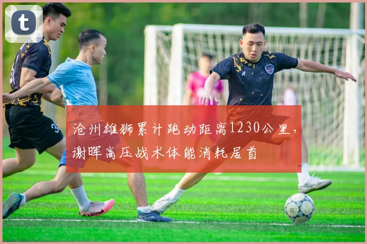 沧州雄狮累计跑动距离1230公里，谢晖高压战术体能消耗居首